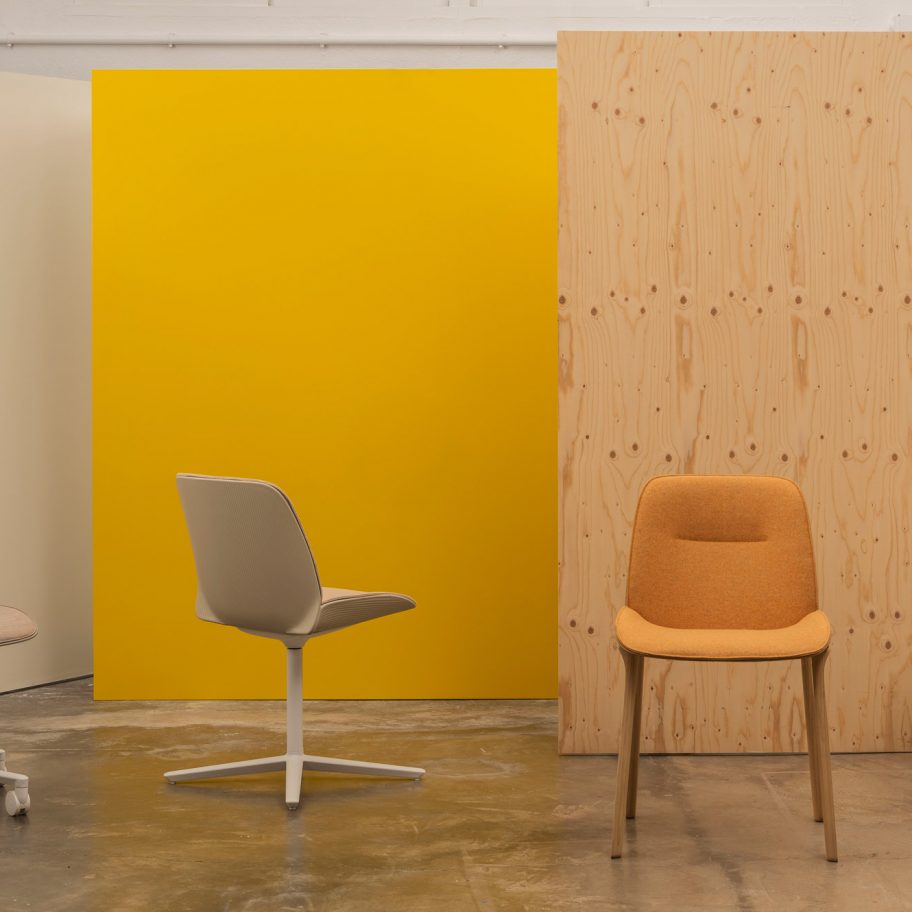 Nuez chairs by Andreu World