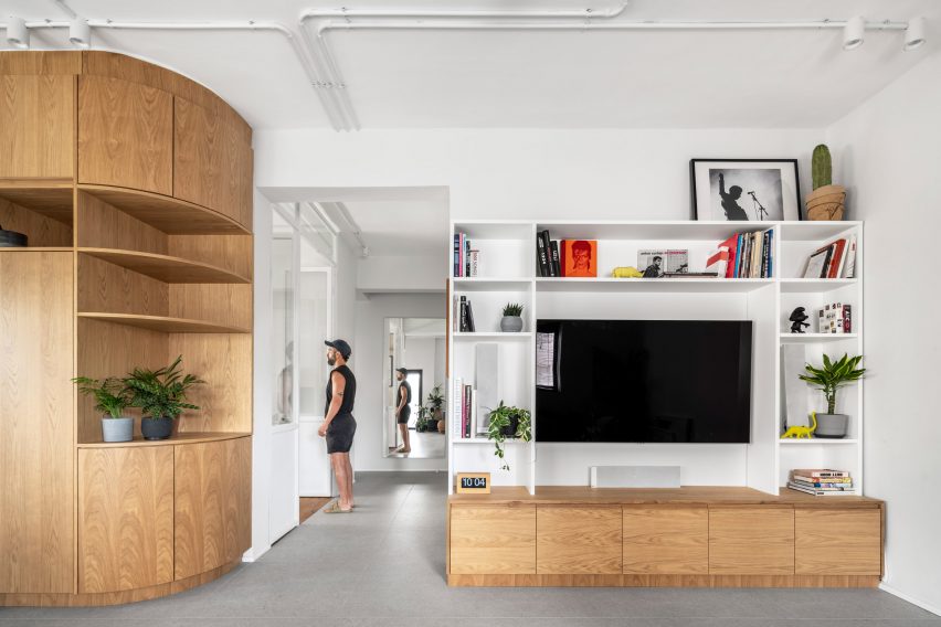 Apartment for a couple by Rust Architects