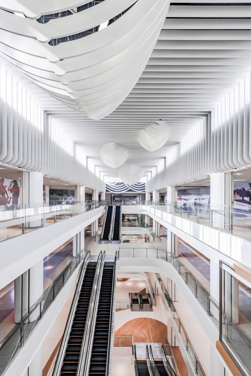 Arizon's interiors facilitate "surprising spatial experiences"