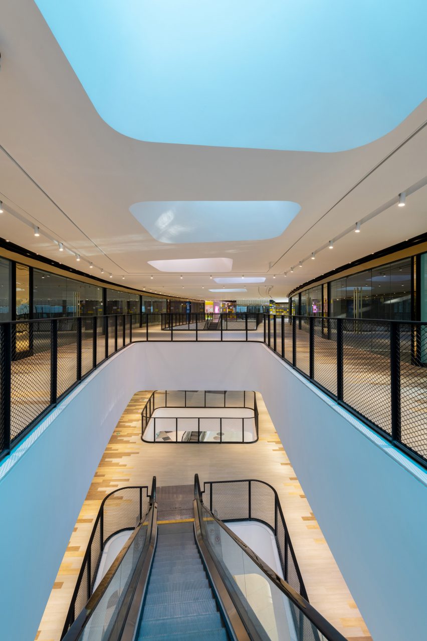 Arizon's interiors facilitate "surprising spatial experiences"