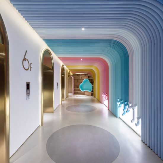 Arizon's interiors facilitate "surprising spatial experiences"
