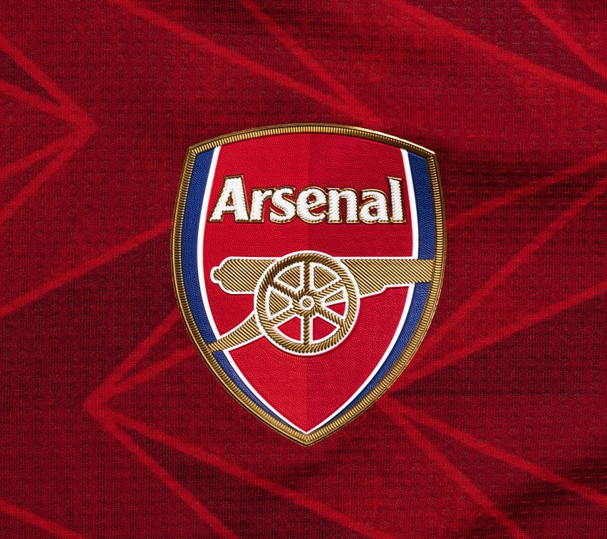 Arsenal 2020/2021 home shirt by Adidas 