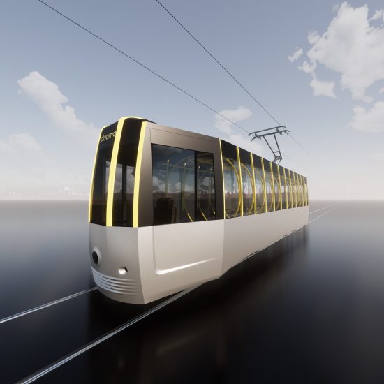 Arturo Tedeschi redesigns the historic ATM Class 1500 tram for a post-Covid world