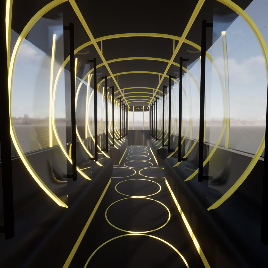 Arturo Tedeschi redesigns the historic ATM Class 1500 tram for a post-Covid world