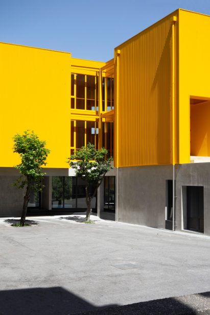 Artave music school in Caldas da Saúde, Portugal, by Aurora Arquitectos