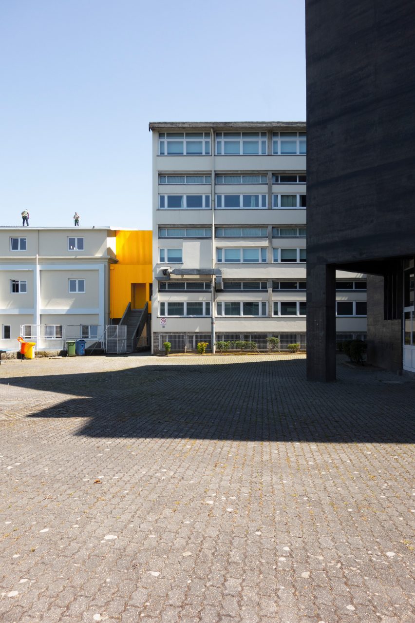 Artave music school in Caldas da Saúde, Portugal, by Aurora Arquitectos