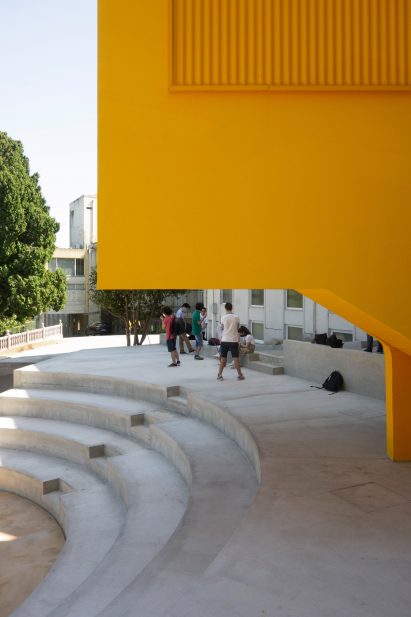 Artave music school in Caldas da Saúde, Portugal, by Aurora Arquitectos