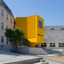 Artave music school in Caldas da Saúde, Portugal, by Aurora Arquitectos