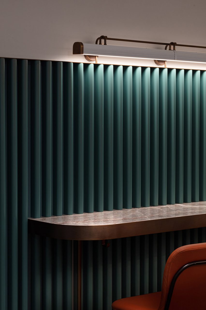 Basehall food hall in Hong Kong designed by Linehouse