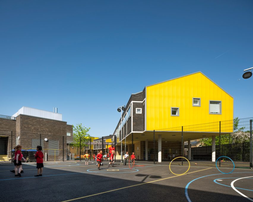 Bellenden Primary School in Peckham, London, by Cottrell and Vermeulen Architecture