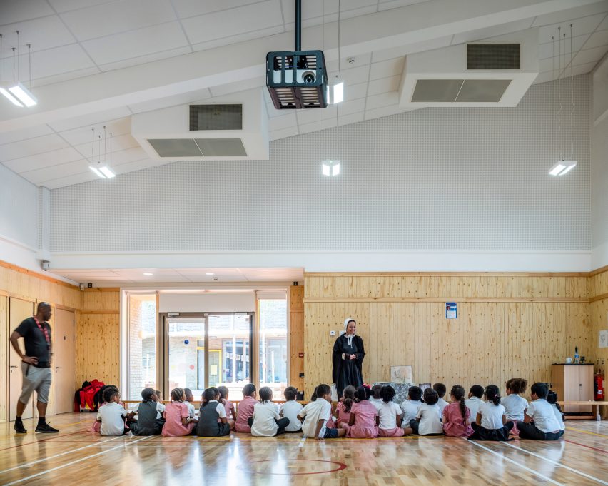 Bellenden Primary School in Peckham, London, by Cottrell and Vermeulen Architecture