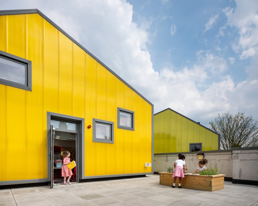 Bellenden Primary School in Peckham, London, by Cottrell and Vermeulen Architecture