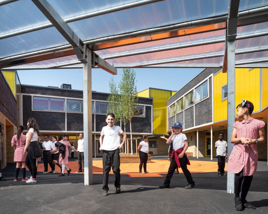 Bellenden Primary School in Peckham, London, by Cottrell and Vermeulen Architecture