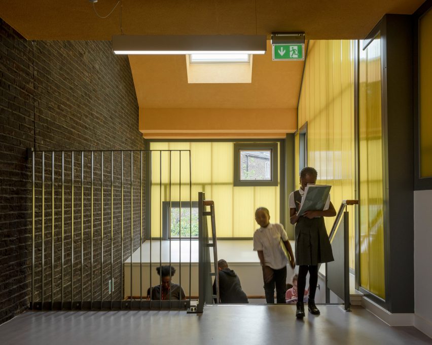 Bellenden Primary School in Peckham, London, by Cottrell and Vermeulen Architecture
