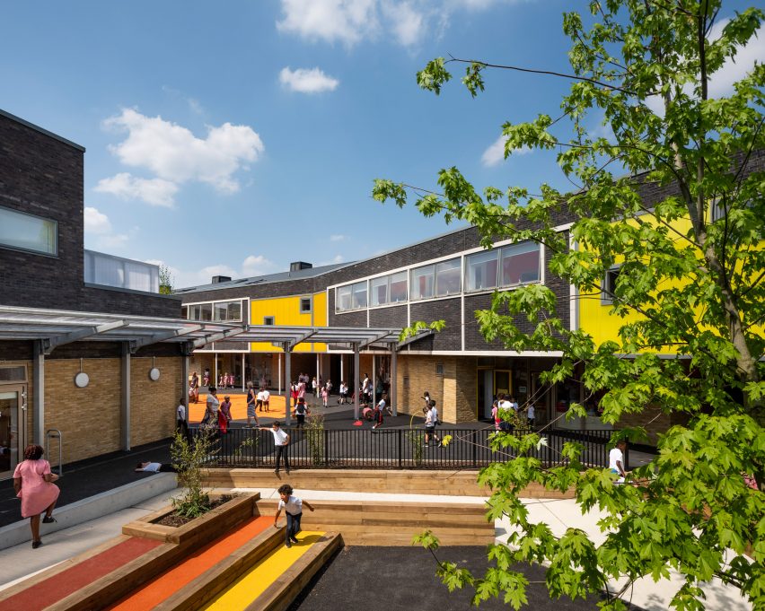 Bellenden Primary School in Peckham, London, by Cottrell and Vermeulen Architecture
