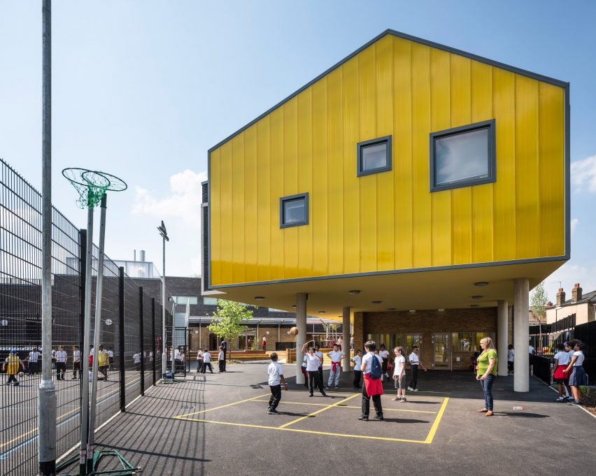 Bellenden Primary School in Peckham, London, by Cottrell and Vermeulen Architecture