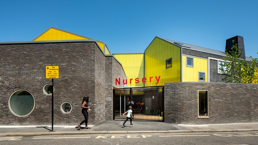 Bellenden Primary School in Peckham, London, by Cottrell and Vermeulen Architecture
