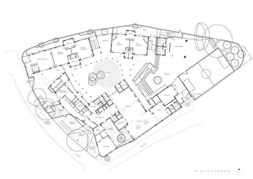 Bellenden Primary School in Peckham, London, by Cottrell and Vermeulen Architecture