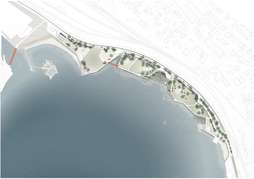 True Blue beach and sea pool in Bergen. Norway, by White Arkitekter 