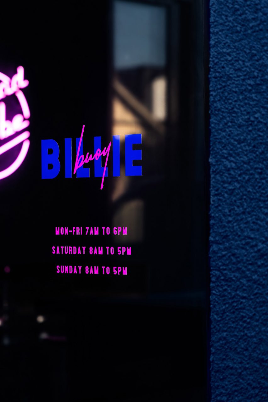 Billie Buoy restaurant in Melbourne designed by Biasol