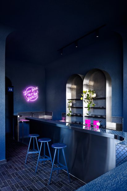 Billie Buoy restaurant in Melbourne designed by Biasol