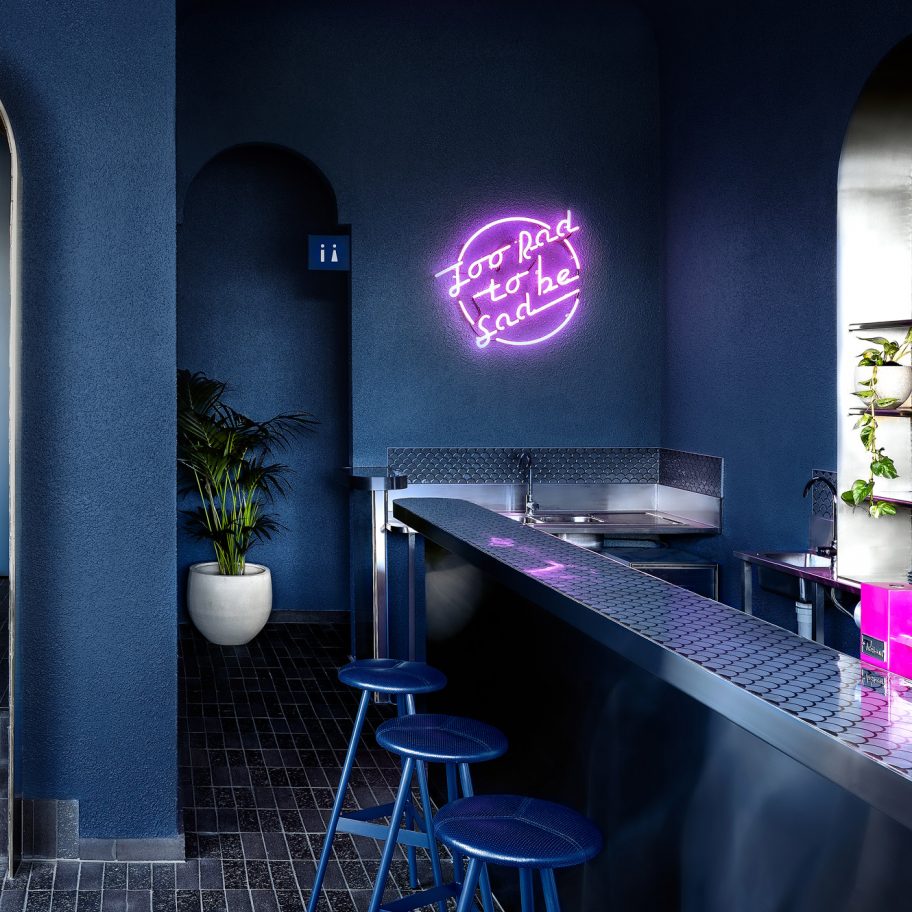 Billie Buoy restaurant in Melbourne designed by Biasol