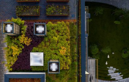 BMI Group creates "active" roofs that double as water reservoirs and gardens