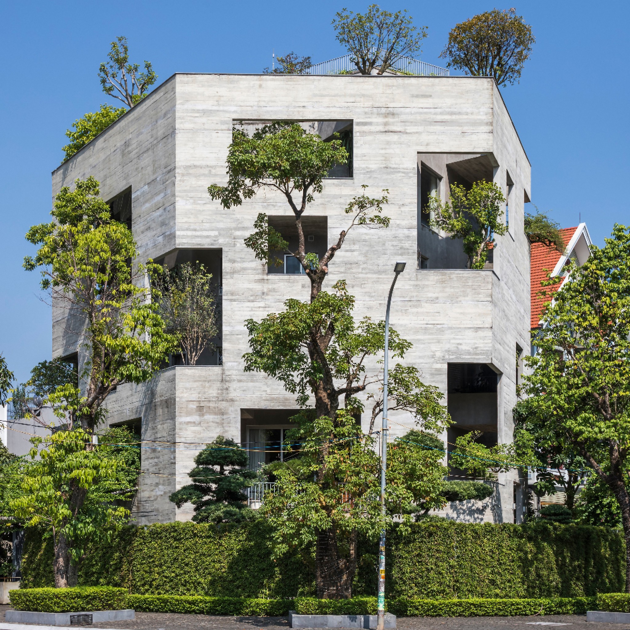 Ha Long Villa by Vo Trong Nghia Architects