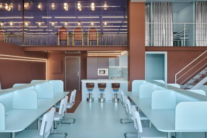 Cabinette co-working space in Valencia designed by Masquespacio