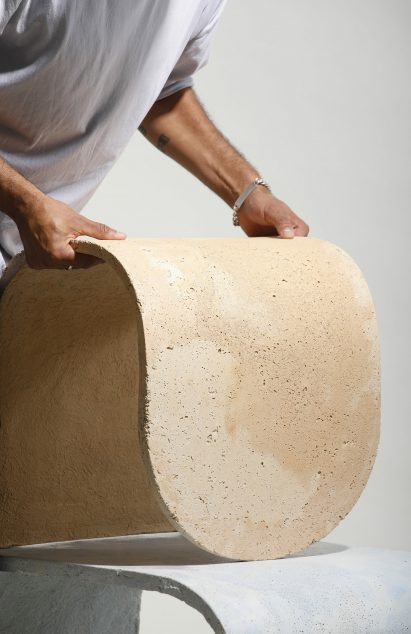 Candy Colored Concrete Stools by J Byron-H