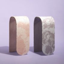 Candy Colored Concrete Stools by J Byron-H