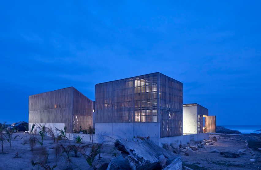 Casa Naila in Puertecito, Oaxaca, Mexico by mexican studio BAAQ