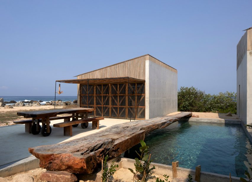 Casa Naila in Puertecito, Oaxaca, Mexico by mexican studio BAAQ