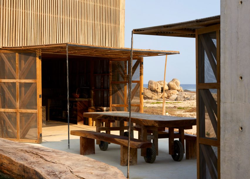 Casa Naila in Puertecito, Oaxaca, Mexico by mexican studio BAAQ