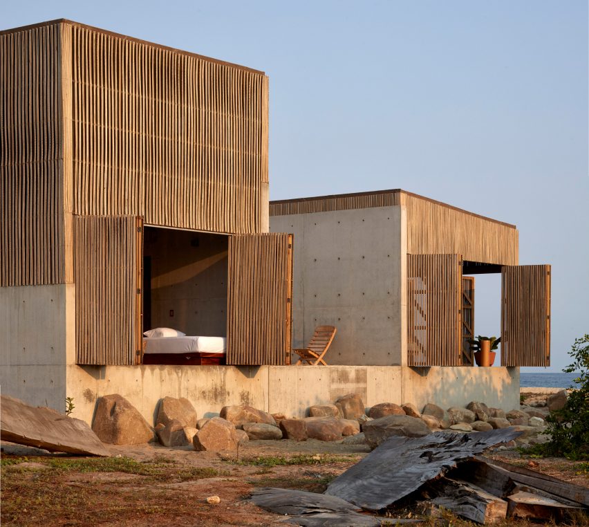 Casa Naila in Puertecito, Oaxaca, Mexico by mexican studio BAAQ