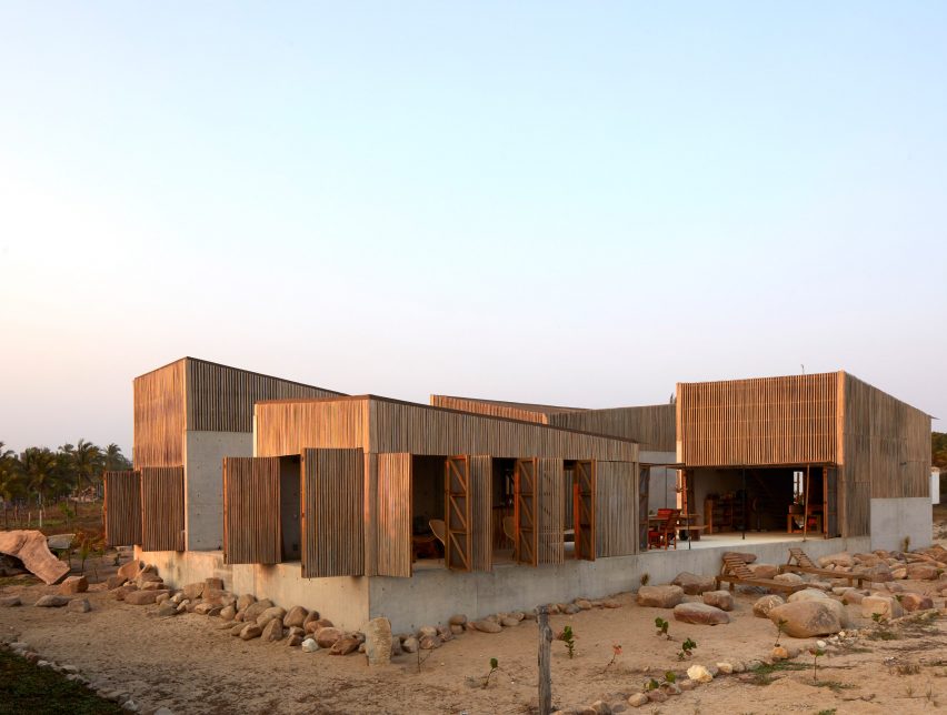 Casa Naila in Puertecito, Oaxaca, Mexico by mexican studio BAAQ