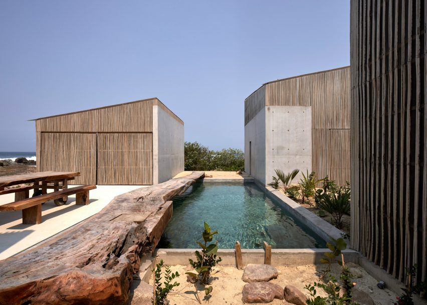 Casa Naila in Puertecito, Oaxaca, Mexico by mexican studio BAAQ