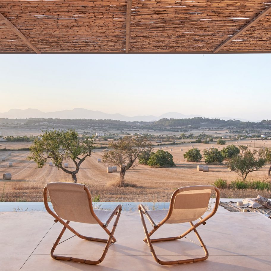 OHLAB frames cinematic views of the landscape for hotel in Mallorca