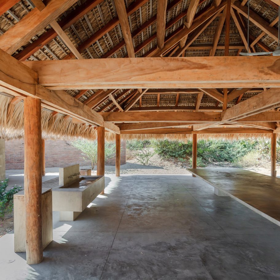 Casa Wabi ceramics pavilion by Alvaro Siza