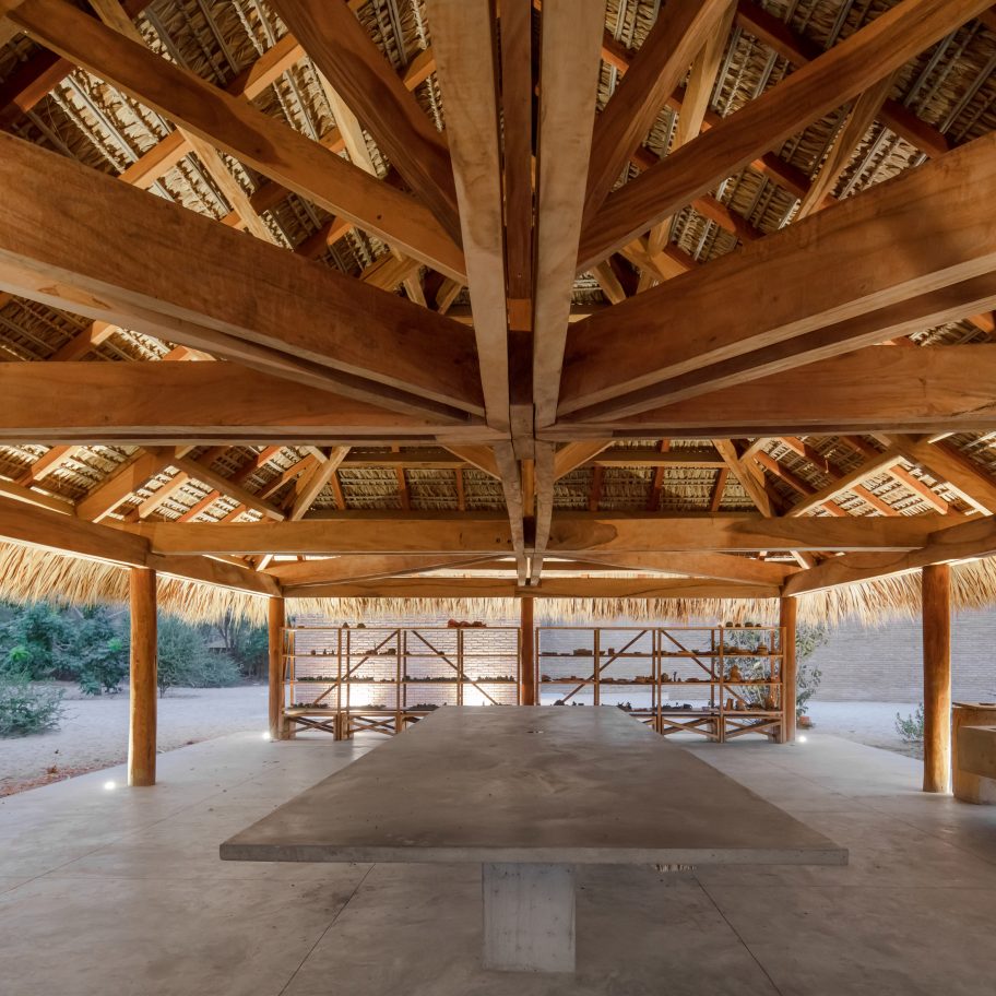 Casa Wabi ceramics pavilion by Alvaro Siza