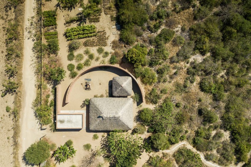Casa Wabi ceramics pavilion by Alvaro Siza