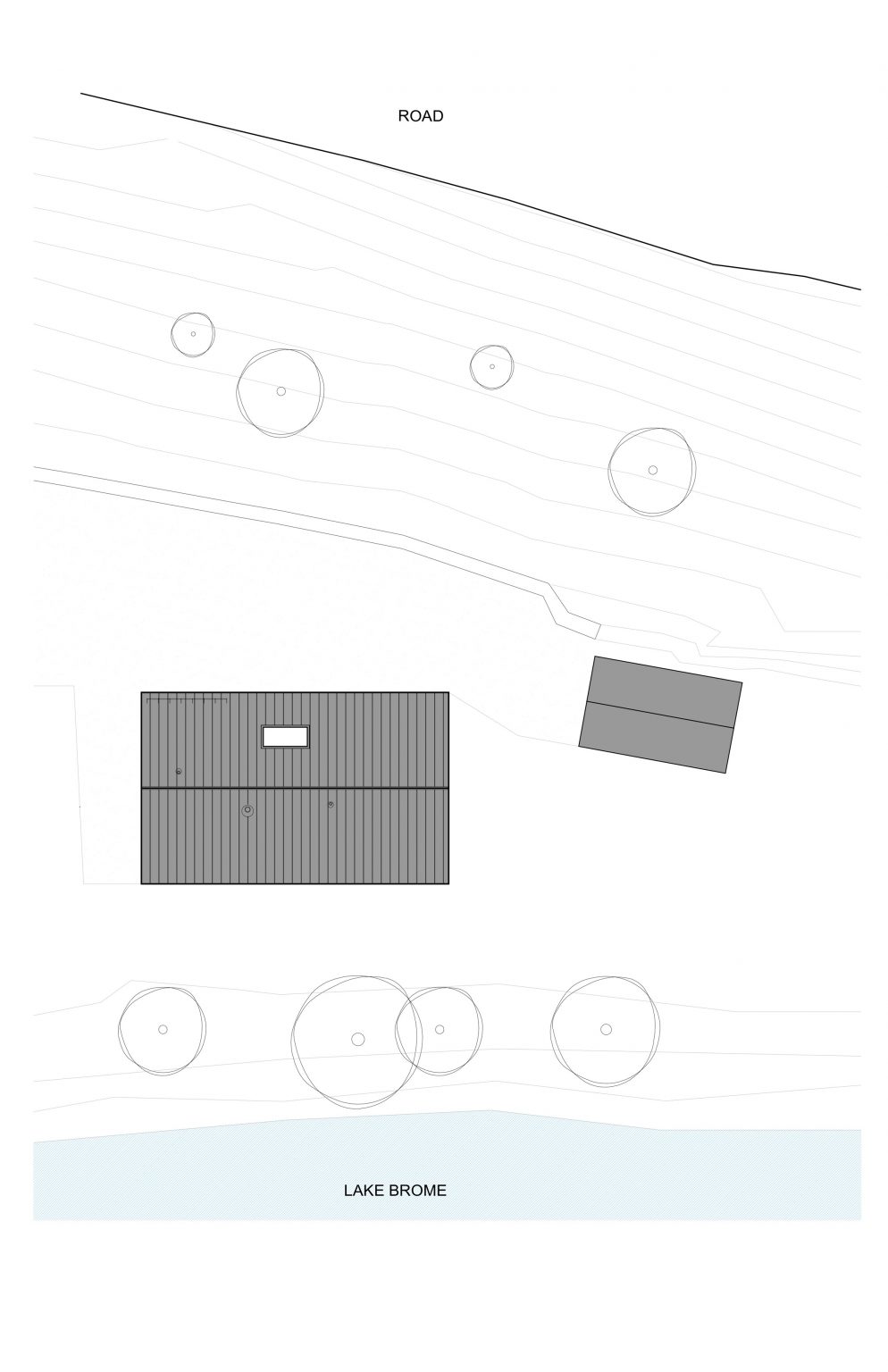 Chalet Lakeside by Atelier Schwimmer Site Plan