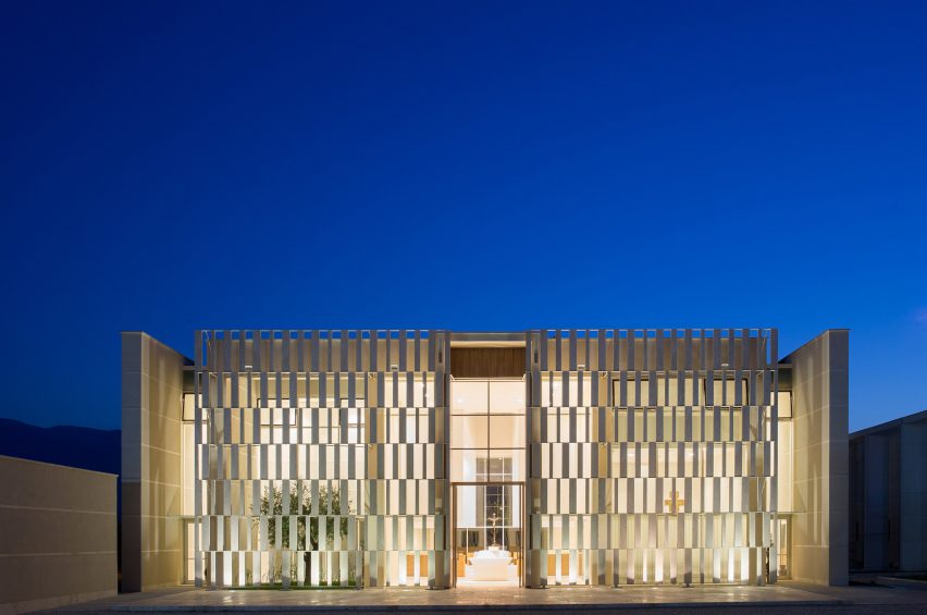 Church and community centre in Castel di Lama by Studio Contini