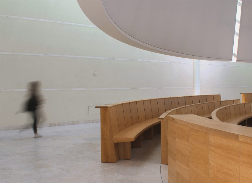 Church and community centre in Castel di Lama by Studio Contini