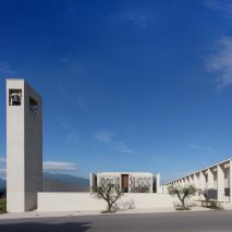 Church and community centre in Castel di Lama by Studio Contini