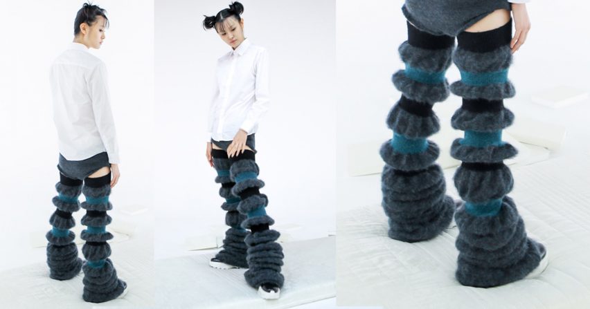 Dahee Kim attaches bulbous beanbags to uniform-esque garments