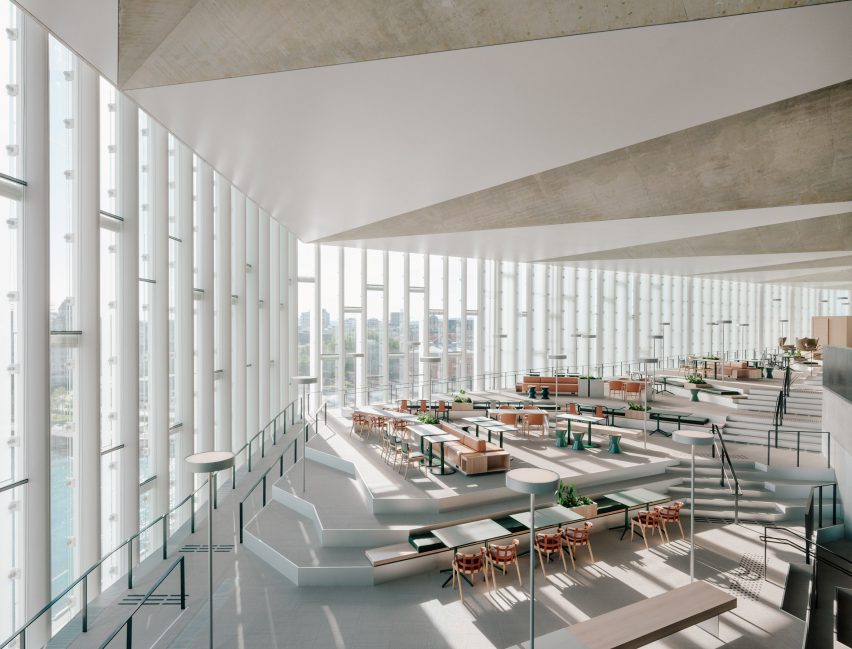 Deichman Bjørvika central library in Olso, Norway by Atelier Oslo and Lund Hagem