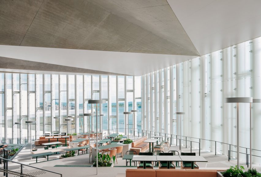 Deichman Bjørvika central library in Olso, Norway by Atelier Oslo and Lund Hagem