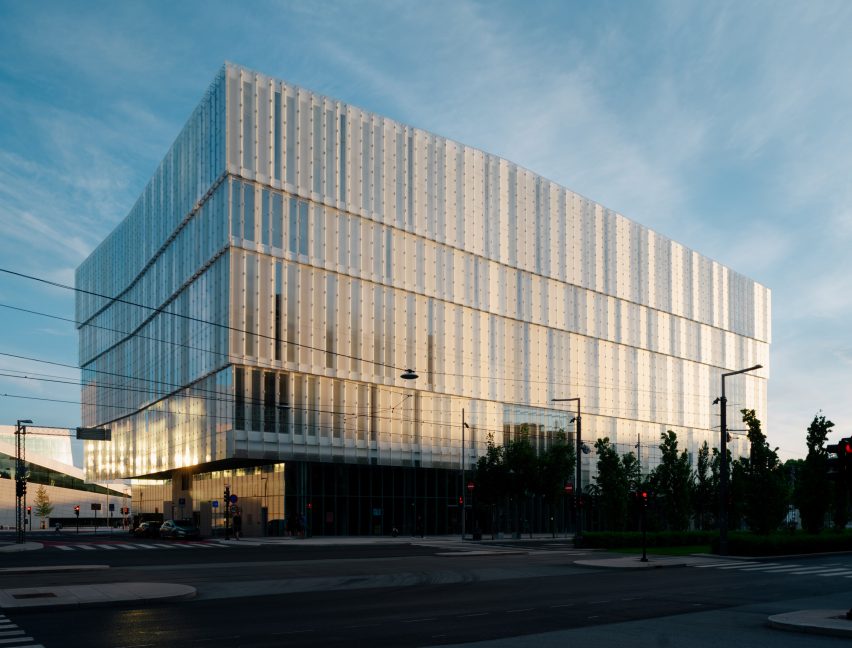 Deichman Bjørvika central library in Olso, Norway by Atelier Oslo and Lund Hagem