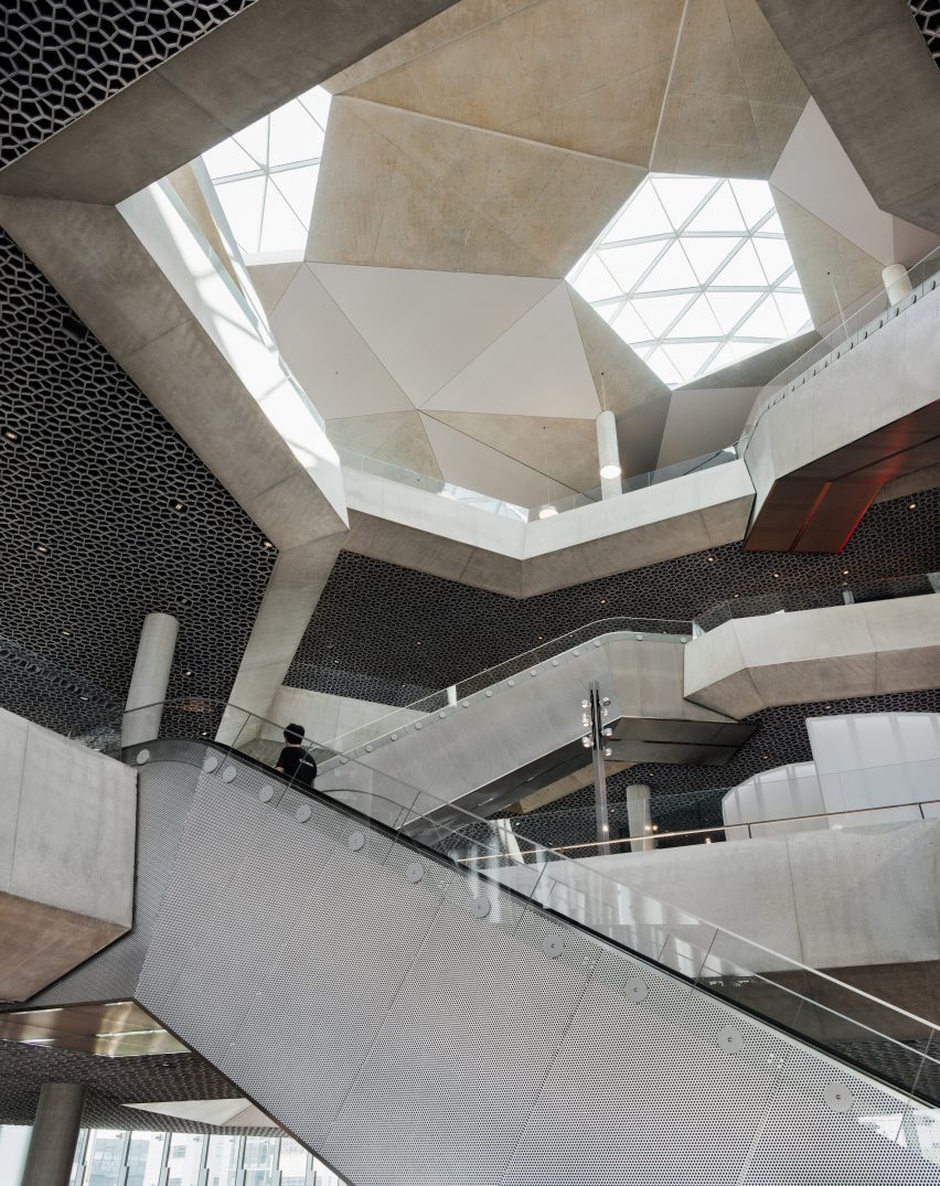 Deichman Bjørvika central library in Olso, Norway by Atelier Oslo and Lund Hagem